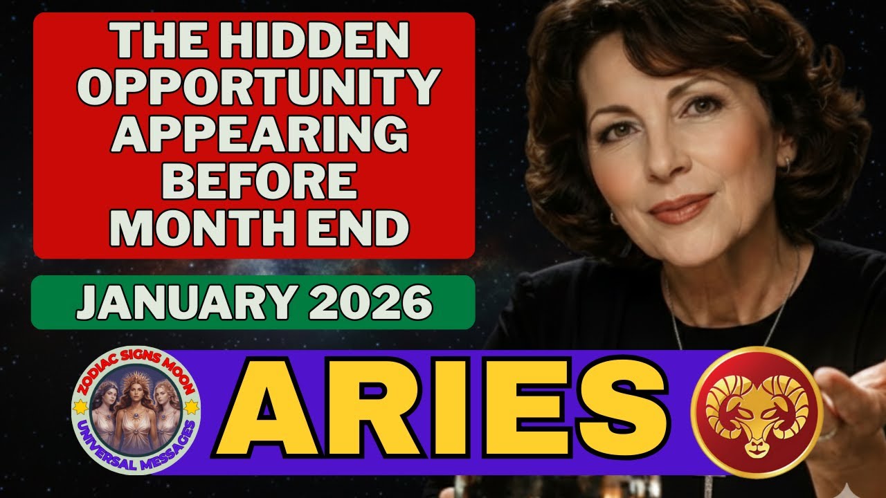 ♈ Aries The Hidden Opportunity Appearing Before Month End | Aries 2026 | Zodiac Signs Moon