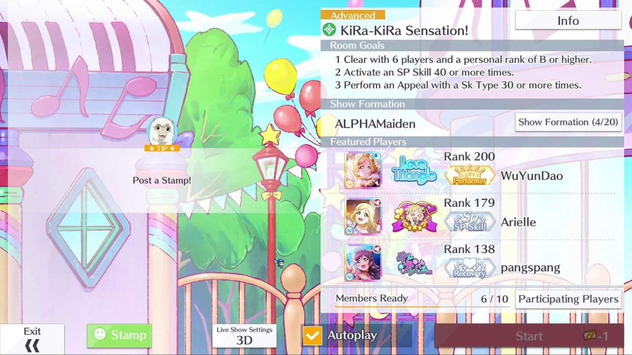Love Live: SIFAS SBL Session and pre SBL Holocure