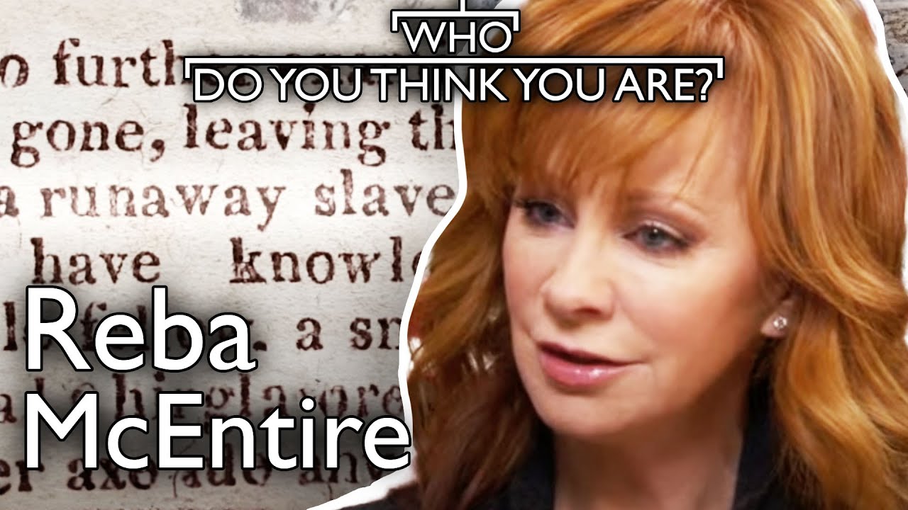 Reba McEntire finds a slave owner ancestor...