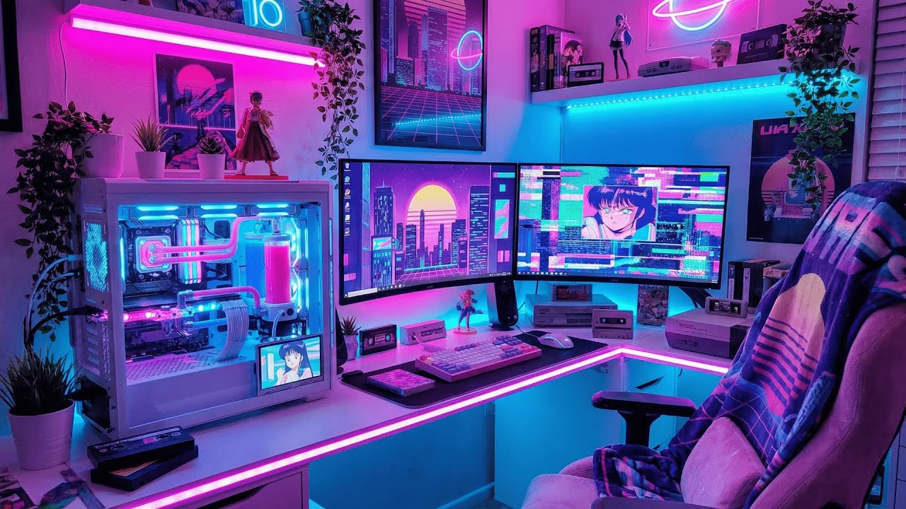 The FUTURE of Desk Setup AI Imagined in 4K