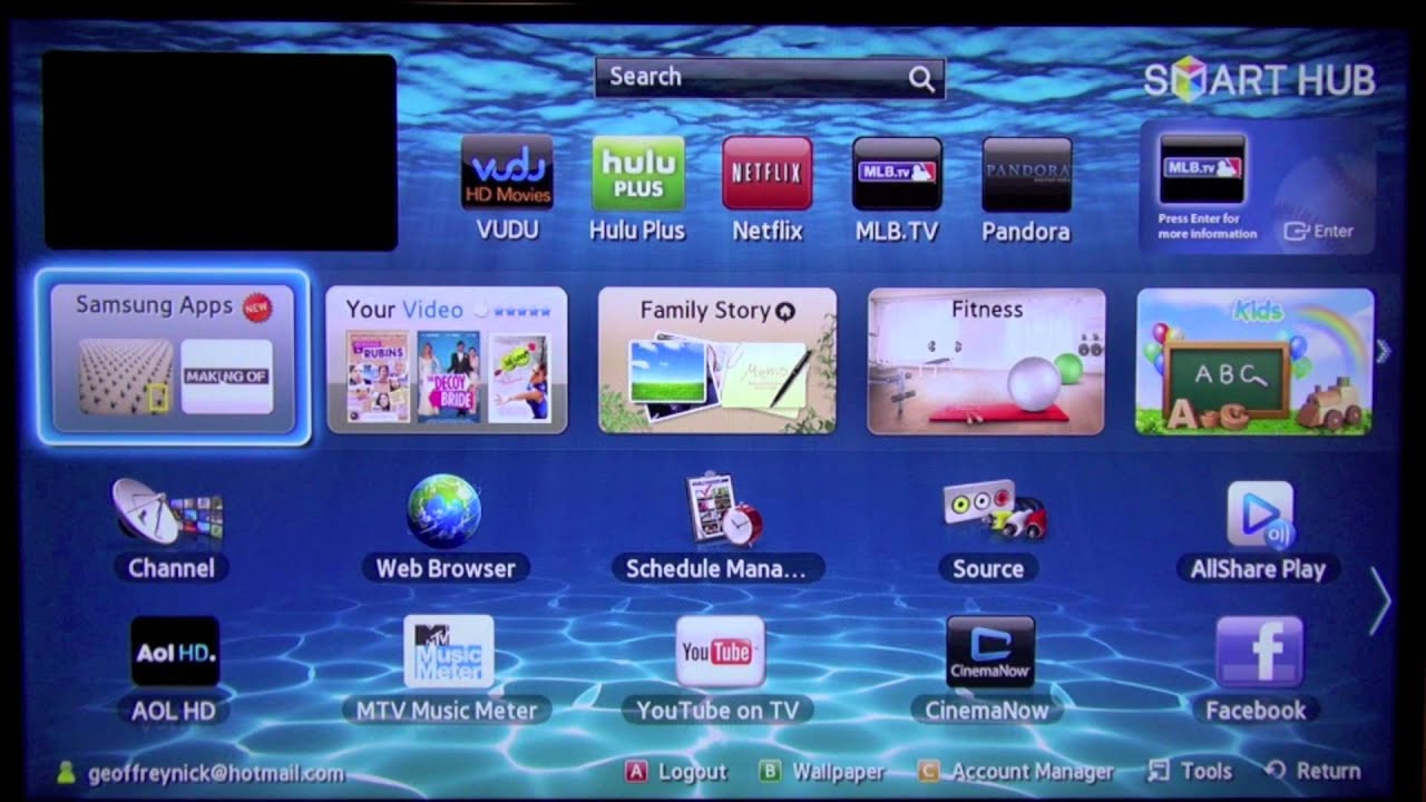 Как загрузить приложения Samsung SmartTV