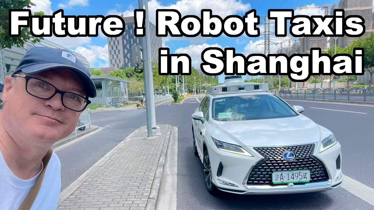 Test riding Shanghai's New Robotaxi Service