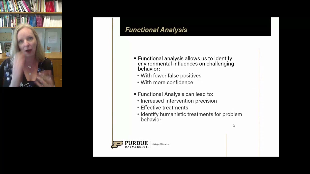 CBA 2021 Webinar Series Trial-Based Functional Analysis: Advances in Assessing Challenging Behavior