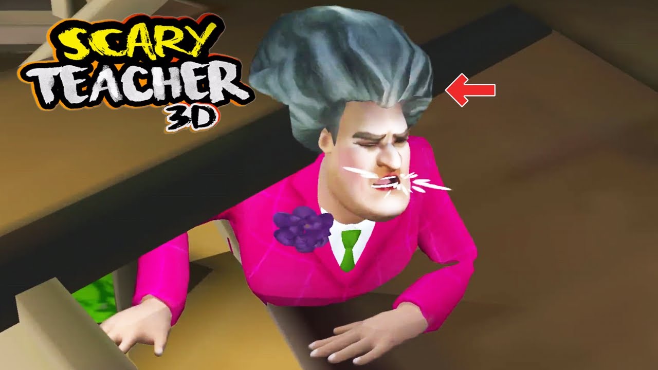 SCARY TEACHERIN YENİ EVİNİ YIKTIM (YENİ BÖLÜM) - SCARY TEACHER 3D