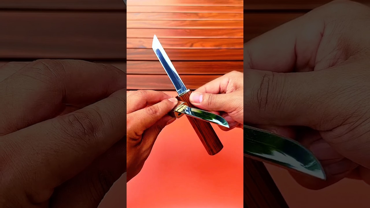 Knife Lovers, Don&rsquo;t Miss This! Premium Wooden Handle Knives Are Here! #shorts #fruit #knife #ytviral