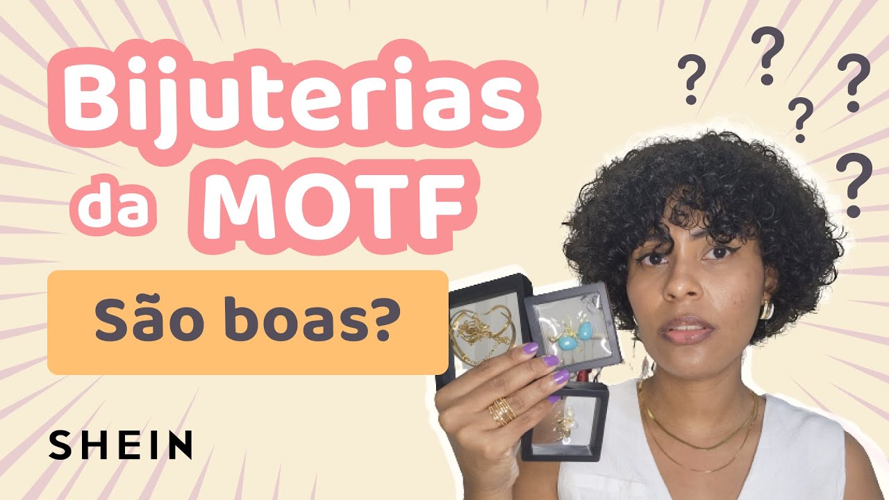 Comprinhas Shein  -  Bijuterias da Motf, ser&aacute; que s&atilde;o boas?
