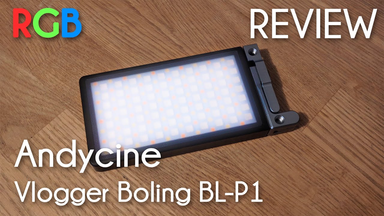 Andycine Vlogger Boling BL-P1 - swiss army knife meets filmmaking light | REVIEW