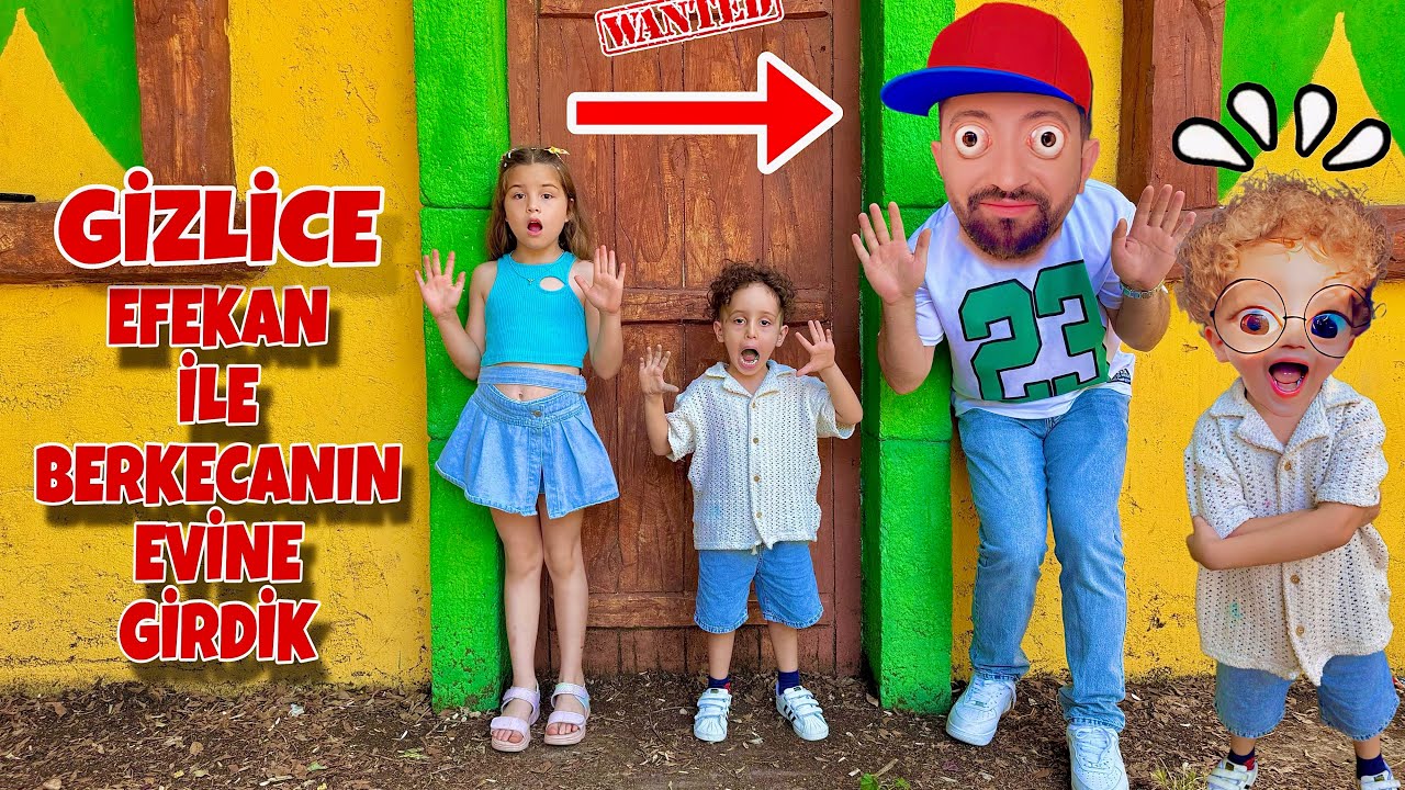 GİZLİCE EFEKAN VE BERKECANIN EVİNE GİRDİK KUZEY ELİF !!