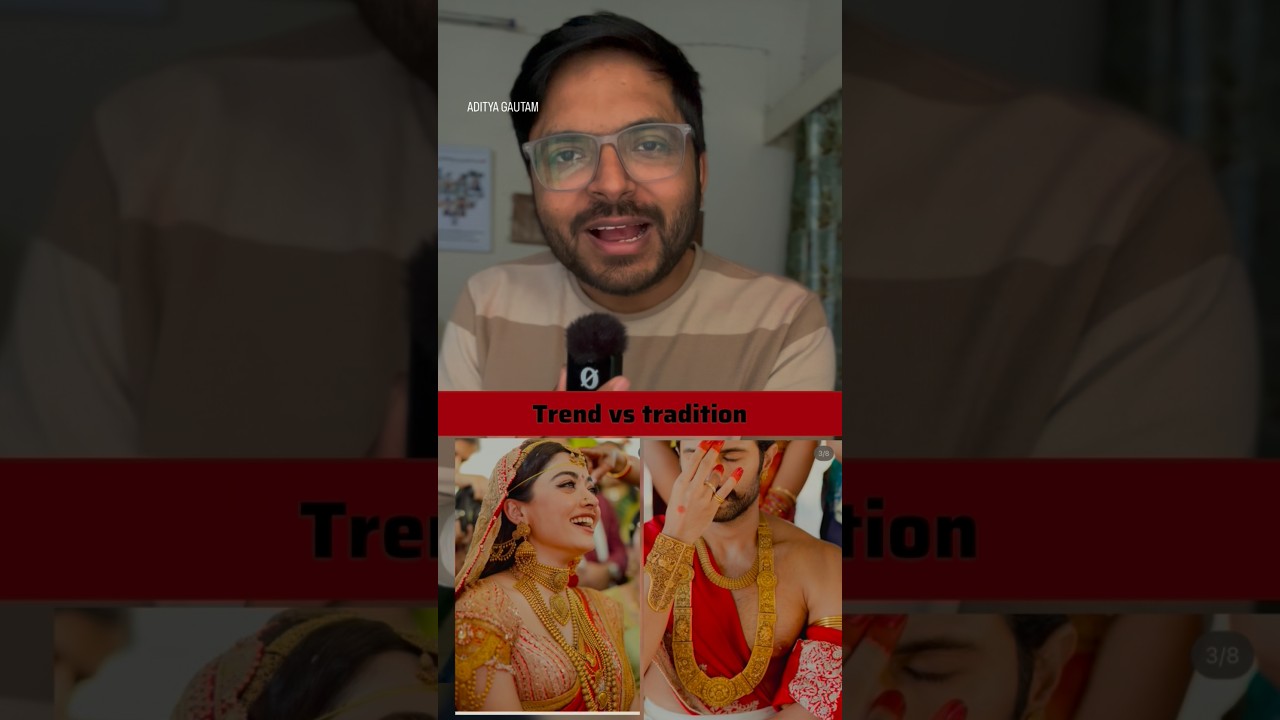 Do you dare? Gold mashup in Rashmika and Vijay deverakonda wedding #rashmika  #gold #wedding