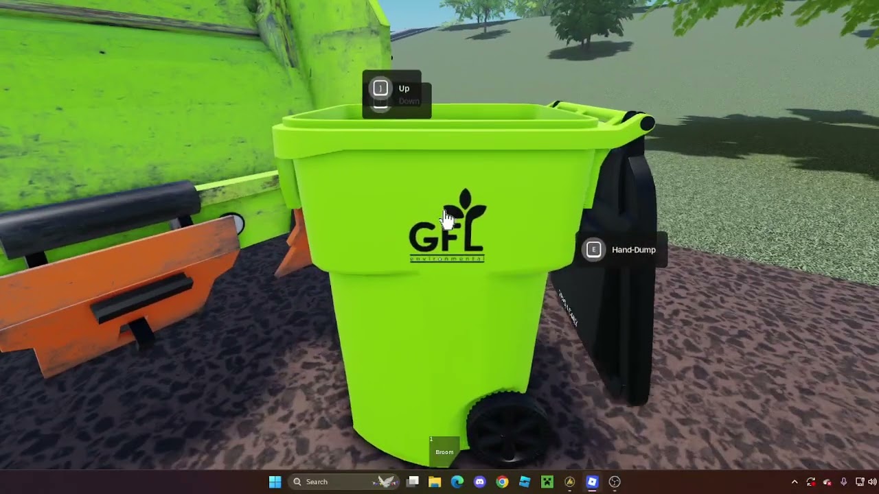 GFL Environmental Garbage truck game sim