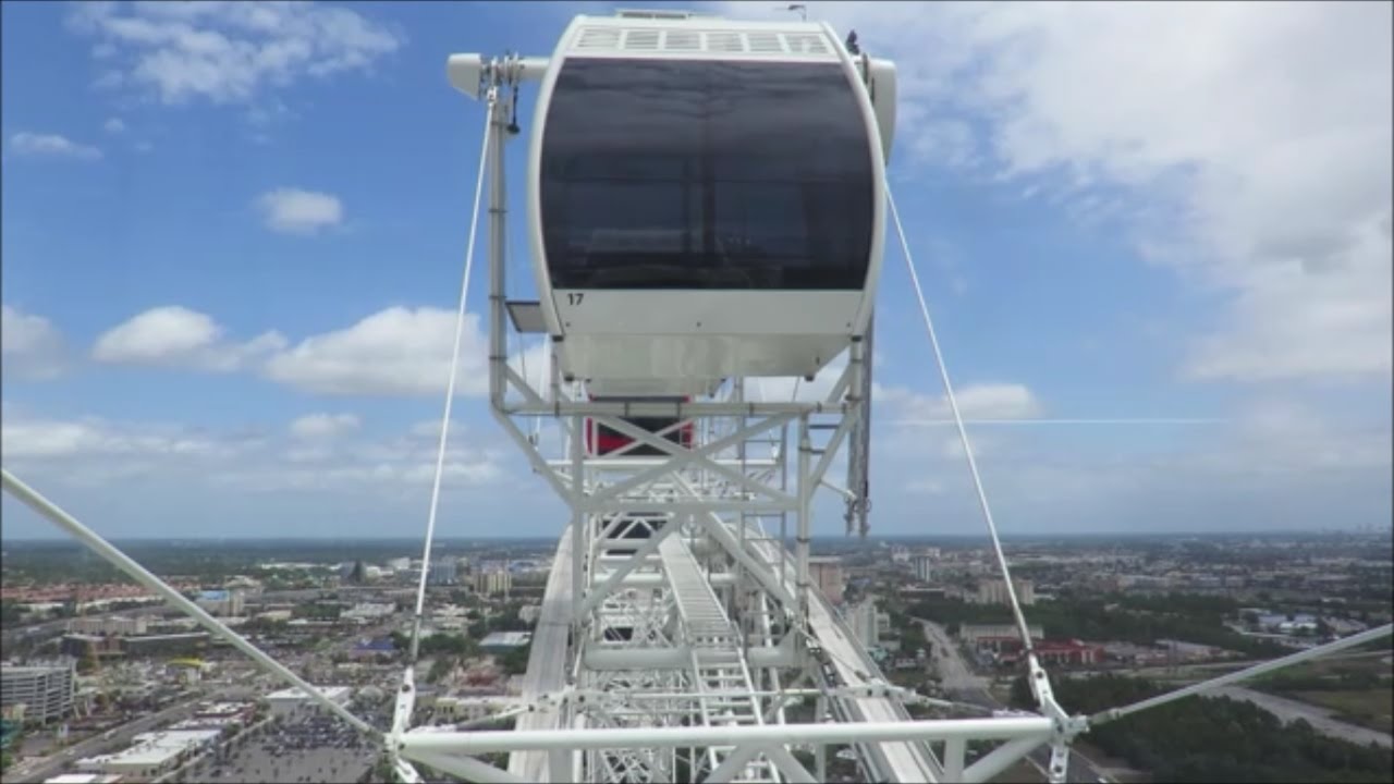 Coca-Cola Orlando Eye - Full ride of iDrive 360 Awesome Ferris Wheel