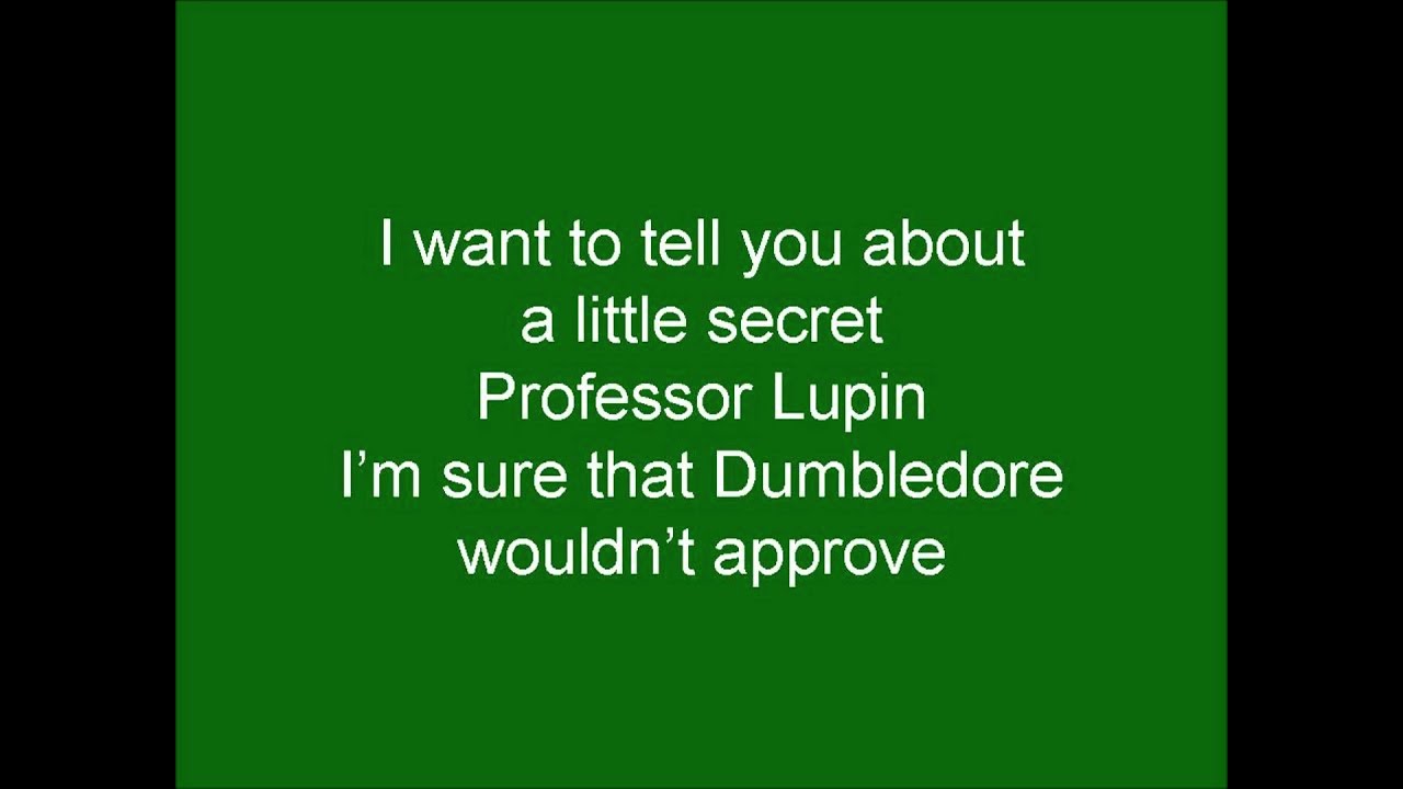 Love Song for Professor Lupin by the Parselmouths