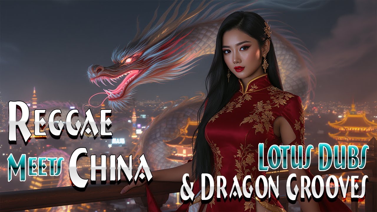 🇯🇲 Reggae Meets China 🇨🇳 | 1h Shaolin Skanks, Bamboo Bass & Lotus Dubs – From Kingston to Beijing