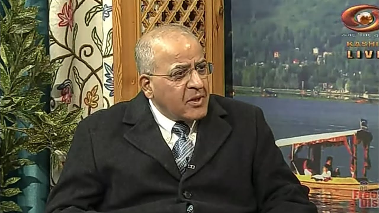 in conservation with DR Sushil razdan in kashmir