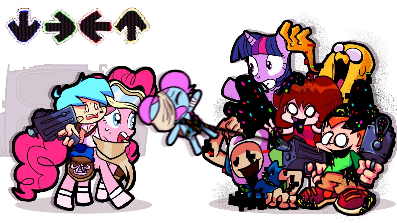 FNF Heroes vs Dusk Till Dawn No-Hero Come and Learn With Pibby Part 2 Friday Night Funkin Animation