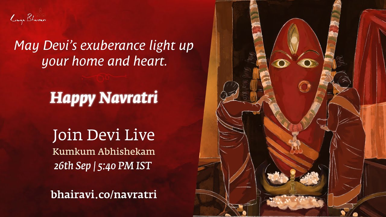 Happy Navratri | Celebrate with Linga Bhairavi