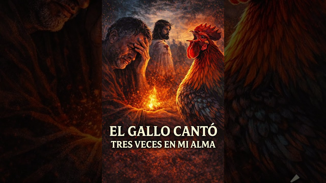 EL GALLO CANTO TRES VECES EN MI ALMA