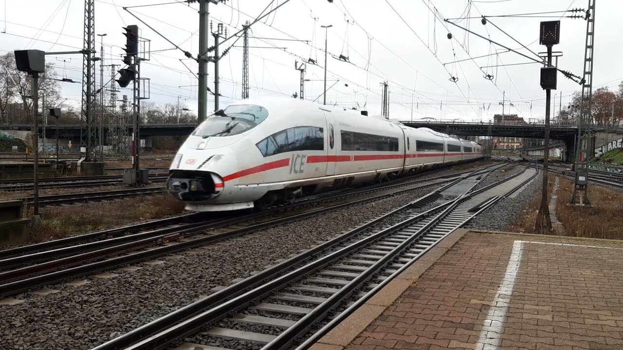 bahnverkehr in Mannheim Hbf