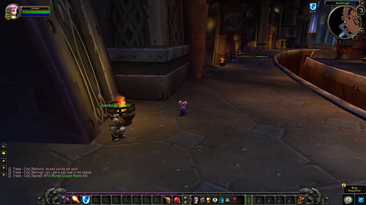 Ironforge Innkeeper location - WoW Classic