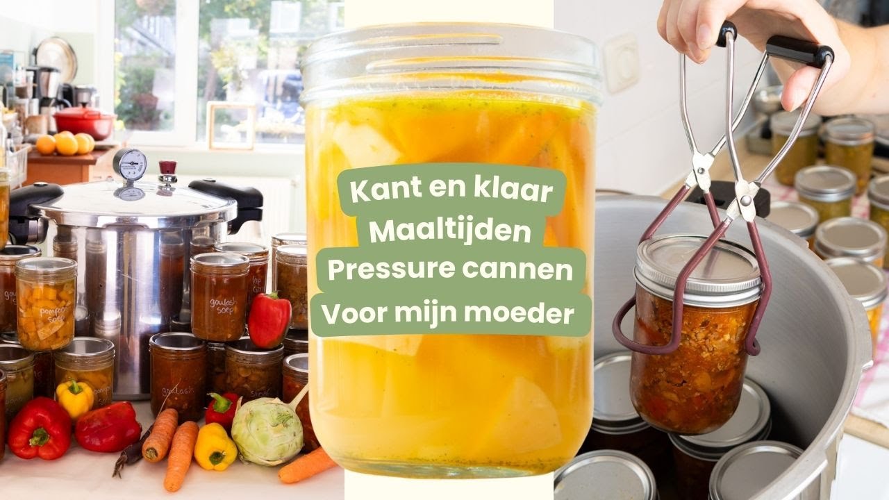 Pressure can KANT EN KLAAR MAALTIJDEN | Voedsel hulp voor mijn hard werkende moeder.