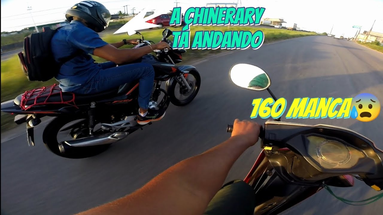 MOTOVLOG SALVADOR -BA / China da chinerary desafio a fan 160 no top SPEED 🔥