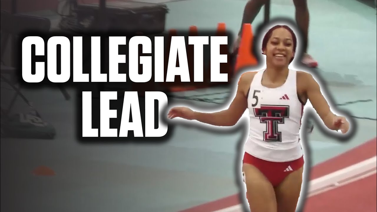 NCAA LEAD For Naomi Krebs Of Texas Tech In 60m Hurdles At New Mexico Collegiate Classic 2025