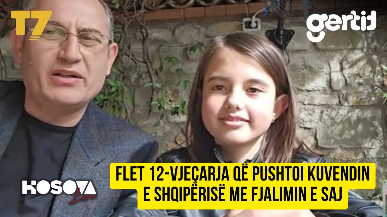 Flet 12-vjeçarja që pushtoi Kuvendin e Shqipërisë me fjalimin e saj, mësuesi e quan INTELEGJENTE