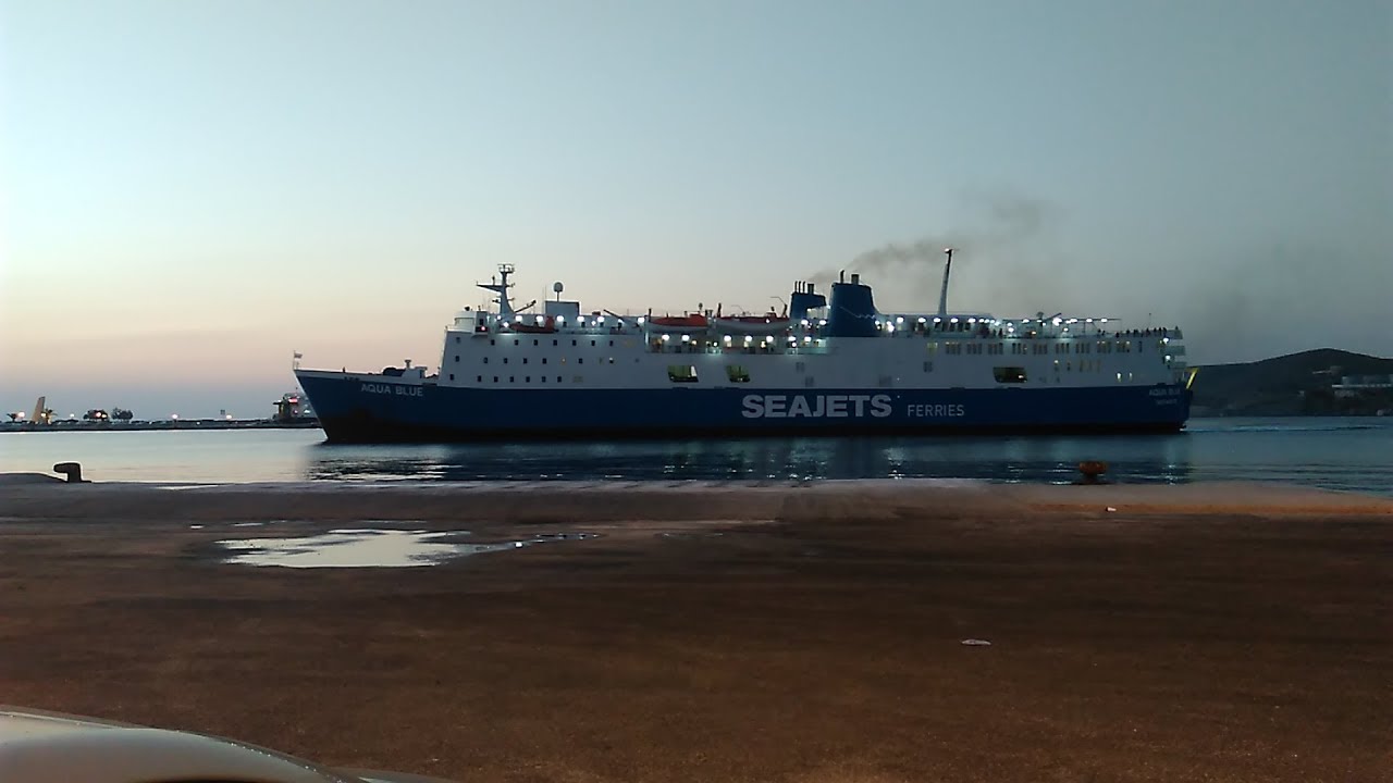 Aqua Blue : From Syros to Heraklion : Part 3 (Mykonos-Paros)