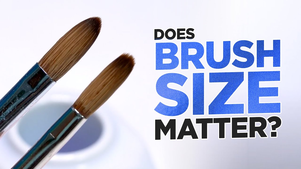 Does Nail Brush Size Matter?