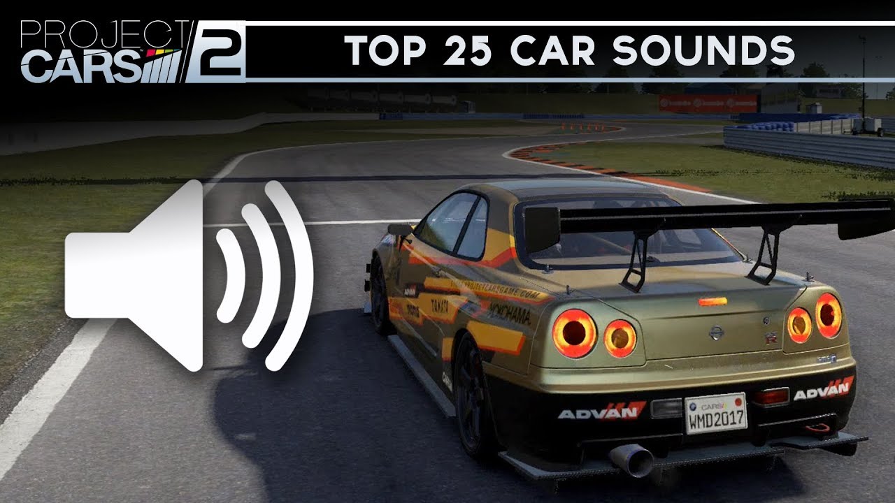 TOP 25 BEST SOUNDING CARS  🔊 -  Project Cars 2 (Car Sounds)