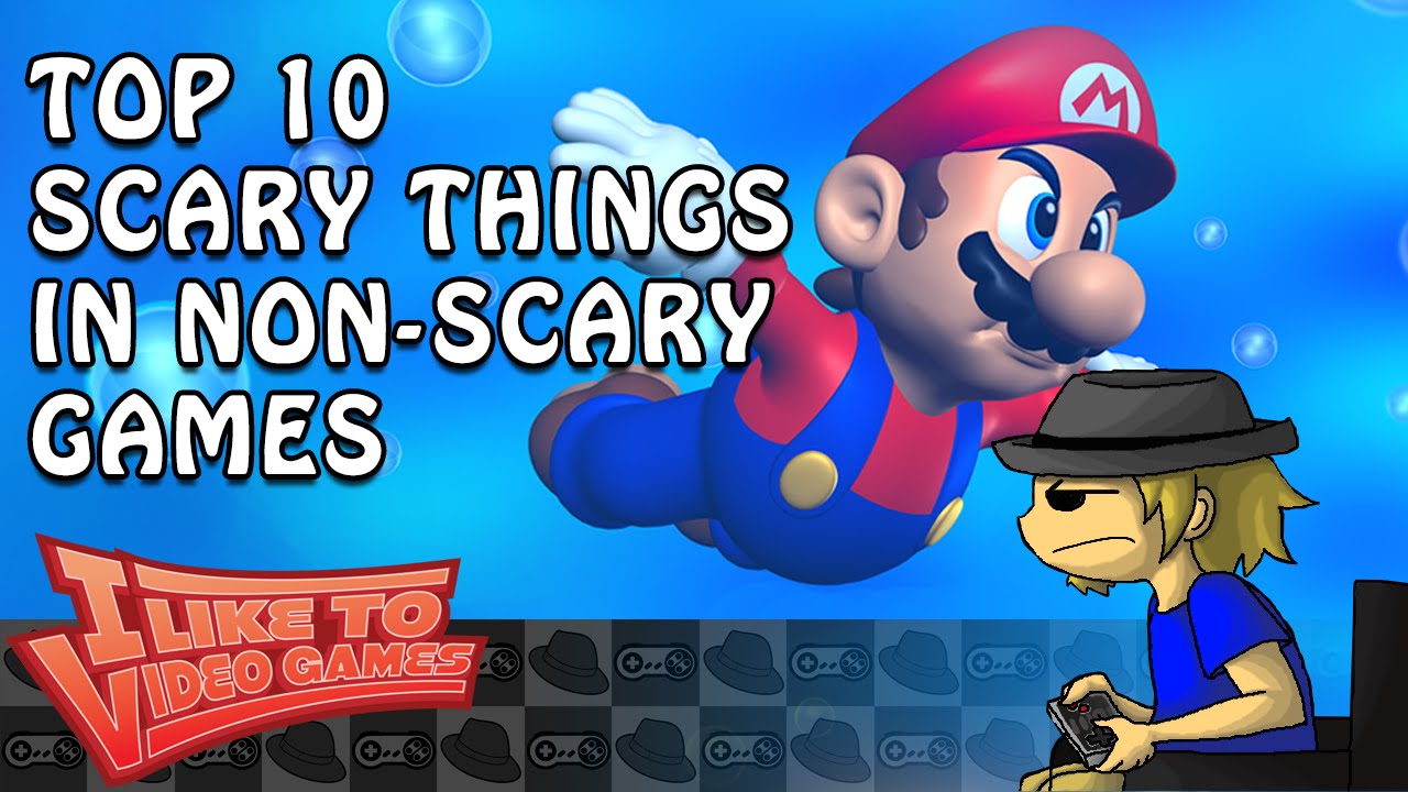 Top 10 Scary Things in Non-Scary Games - VZedshows (Feat. Guests)