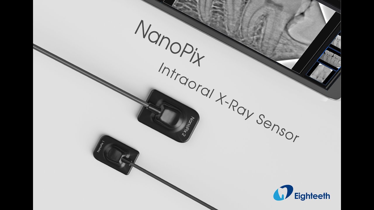 Eighteeth Intraoral RVG X-ray Sensor NanoPix 4.4mm thickness
