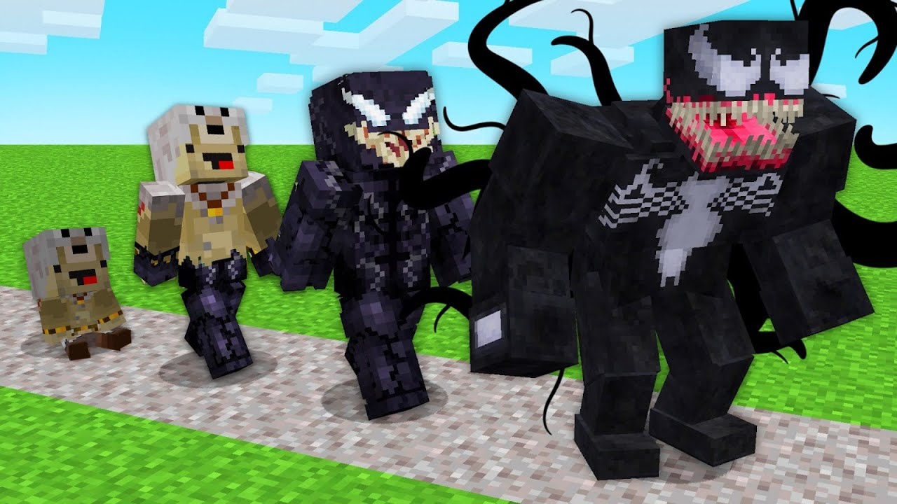 Minecraft, Mais j'ai des COEURS VENOM !