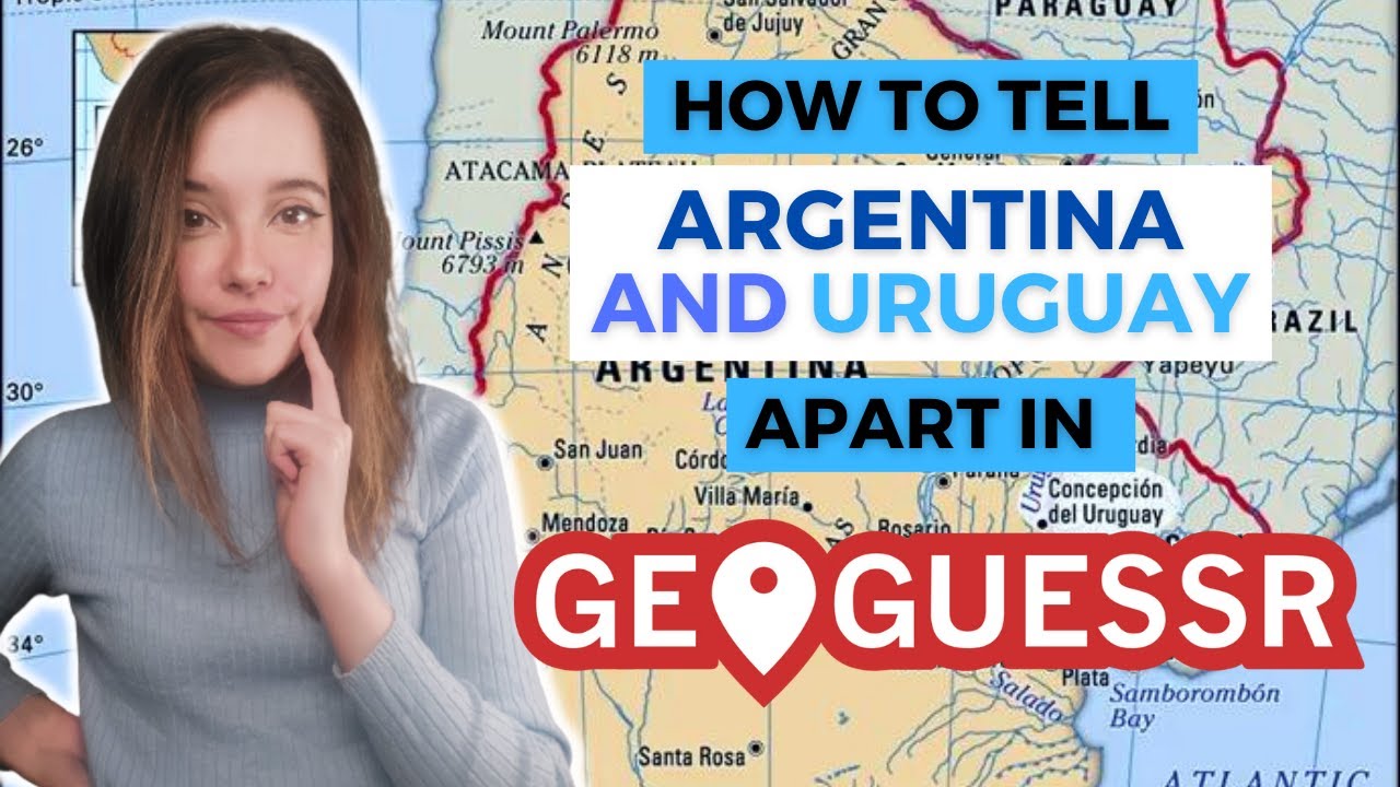HOW TO TELL ARGENTINA FROM URUGUAY IN GEOGUESSR | 50/50