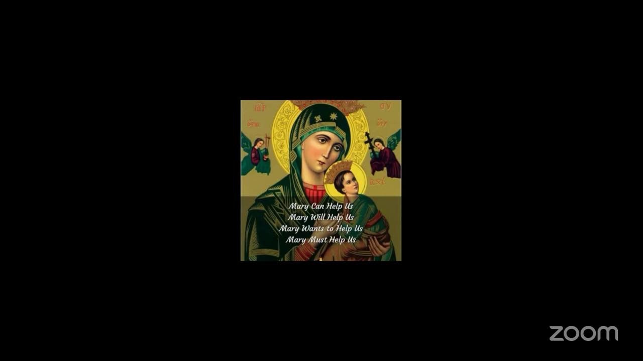 Divine Mercy hour(Reflection on Diary 65-Sr Faustina) & Mother of Perpetual Help Chaplet