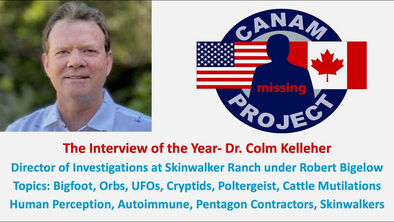 David Paulides Interviews DR. Colm Kelleher, Director of Investigations Skinwalker Ranch, NIDS