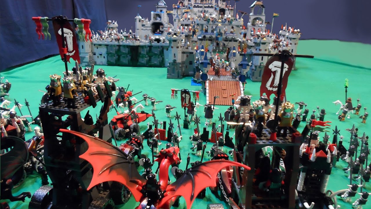 Lego Castle MOC # 9 - Under Siege