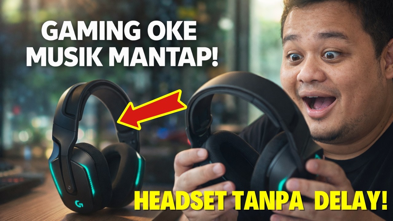 5 Headset Gaming Wireless 1 Jutaan Terbaik 2026 (Anti Delay!)