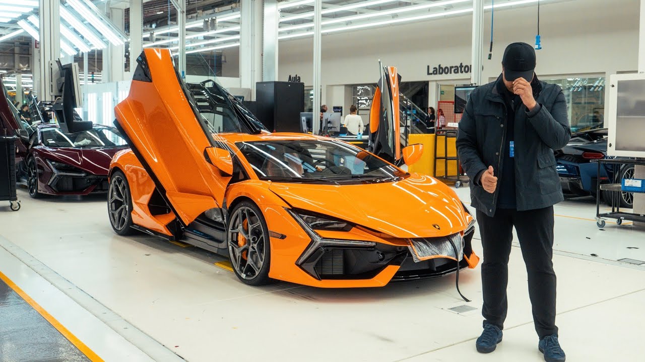 I work at Lamborghini Factory for 1 day | My VIP Factory visit | 2025