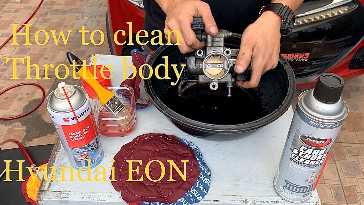 How to clean throttle body for Hyundai EON
