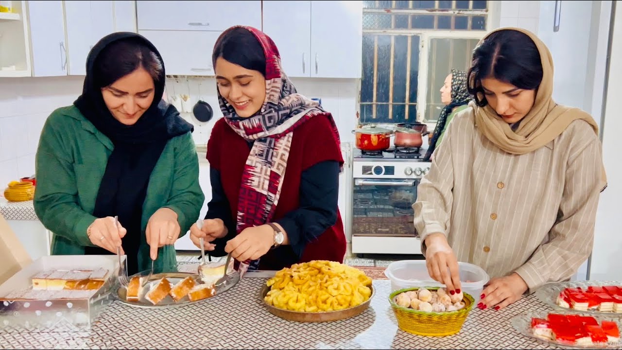 Yalda Night in Rural Iran: Pomegranates, Poetry & Cozy Korsi Moments 🍉📖