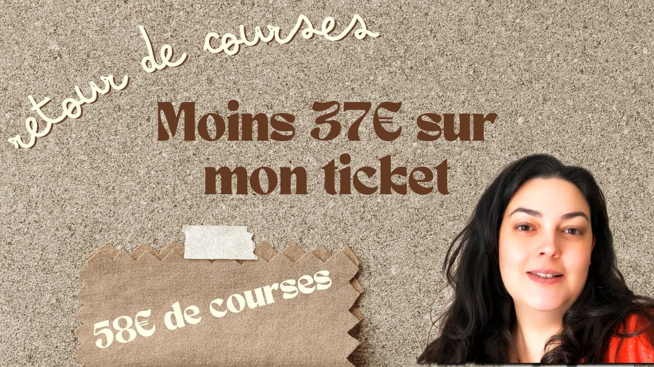 58€ au lieu de 95€ 😱 Drive Intermarché
