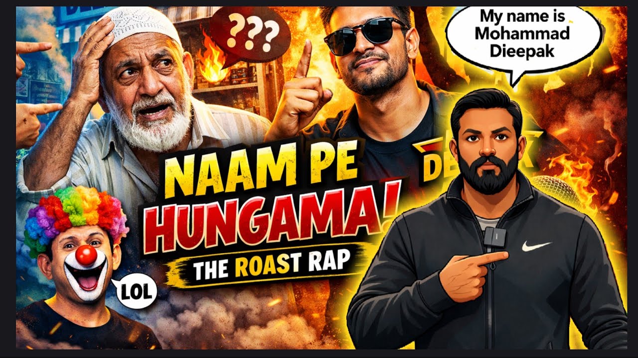 NAAM PE HUNGAMA 🔥 | The Roast Rap | Mohammed–Deepak Case | Reality Check Song @K2facto 