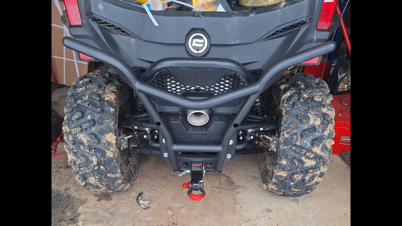 2023, 2024 CF Moto Rear bumper installation