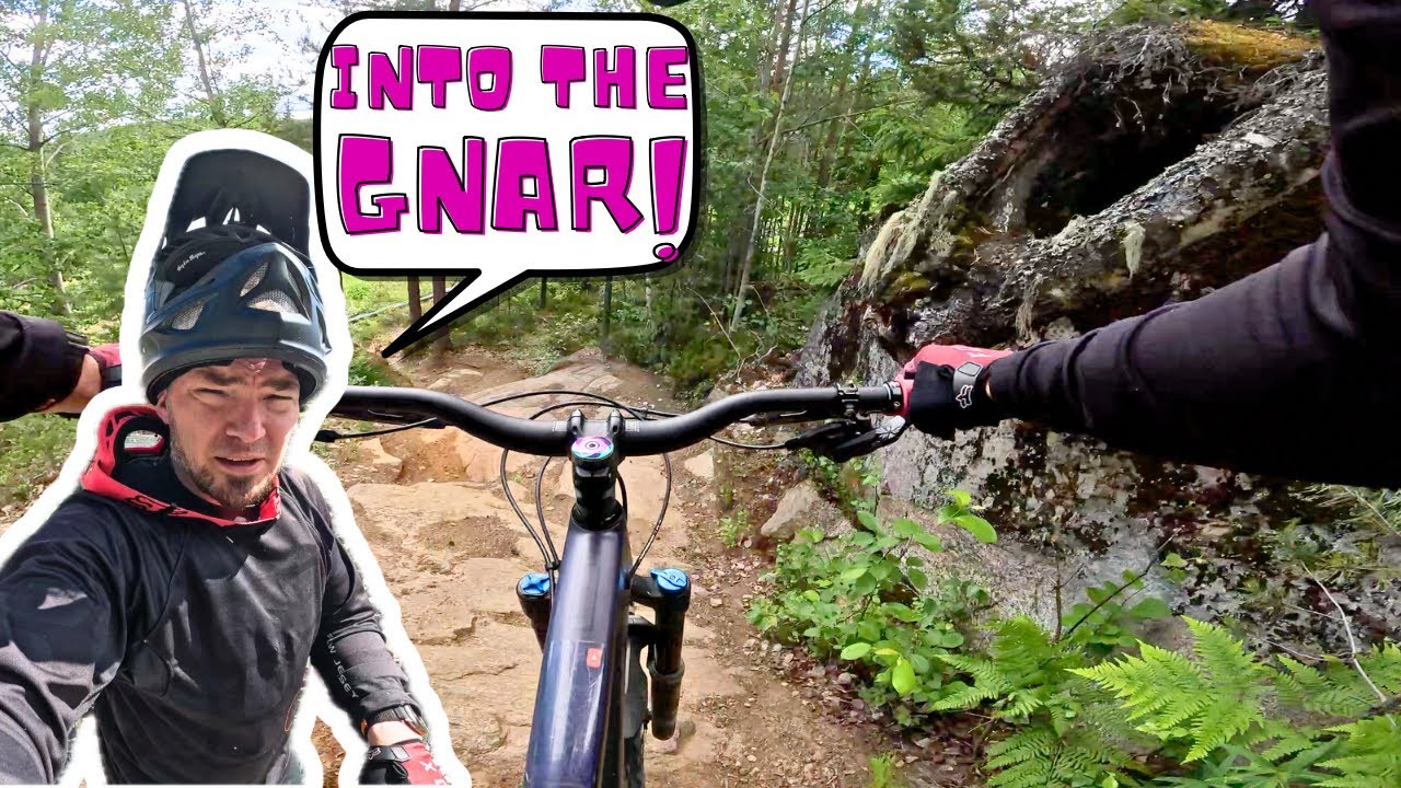 JÄRVSÖ BIKE PARK: Megavalanche 2024 training on Swedish gnar