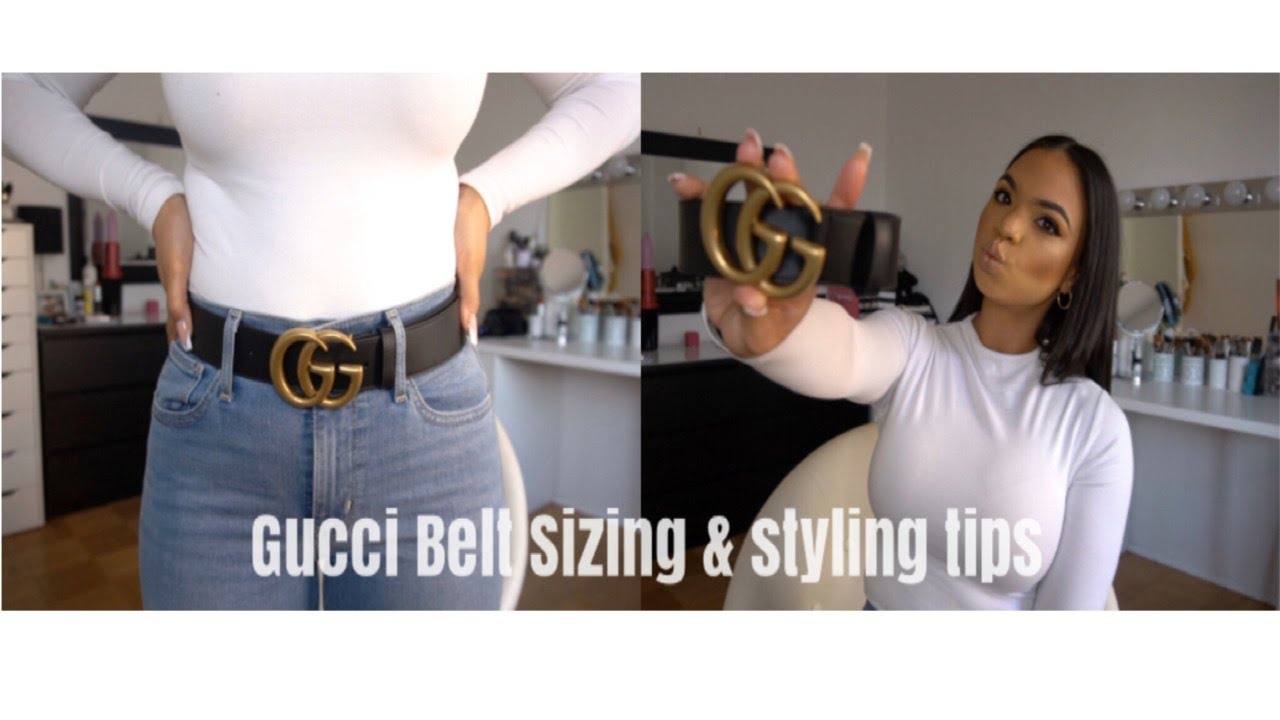 Gucci Belt Sizing & Styling Tips