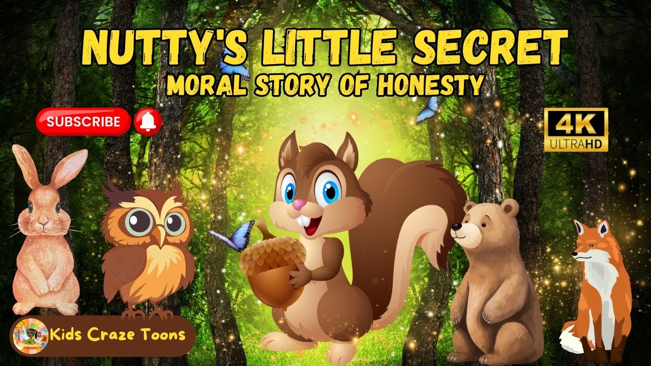 Nutty's Little Secret: A Moral Story of Honesty for Children