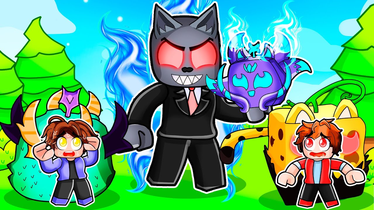 5 Amigos no ESCONDE-ESCONDE de Blox Fruits Valendo $4000 em Frutas do Roblox