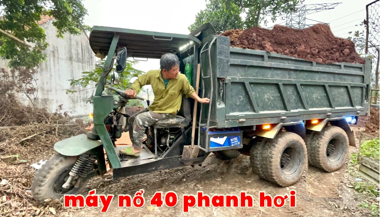 CÔNG NÔNG SIÊU KHỎE ĐỘ KHỦNG CHỞ ĐẤT KHAI XUÂN 2026 CỰC CĂNG | Ô TÔ TẢI CHỞ MÁY XÚC TRIỆU VIEWS