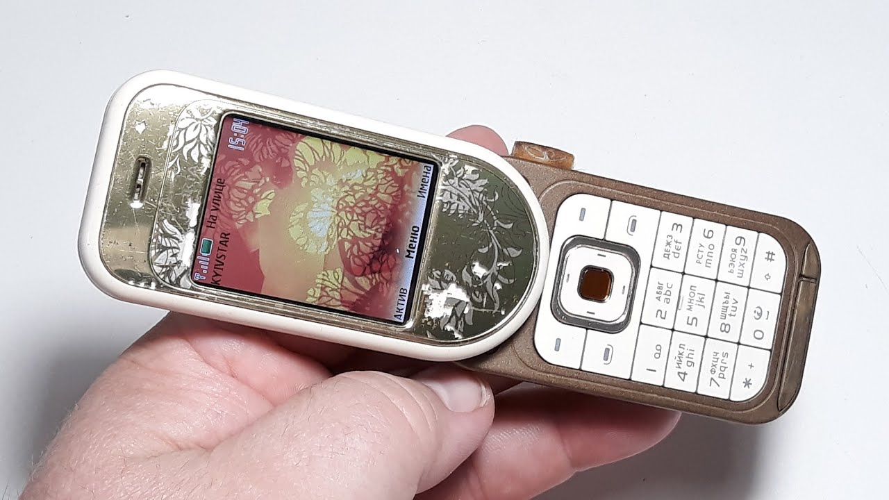 Nokia 7370. Капсула времени 2006 год. Ретро телефон из Германии. Telefon aus Deutschland